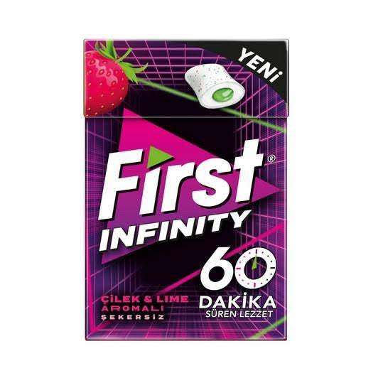 1 paket First İnfinity 60 dk Çilek 19,5 grx12