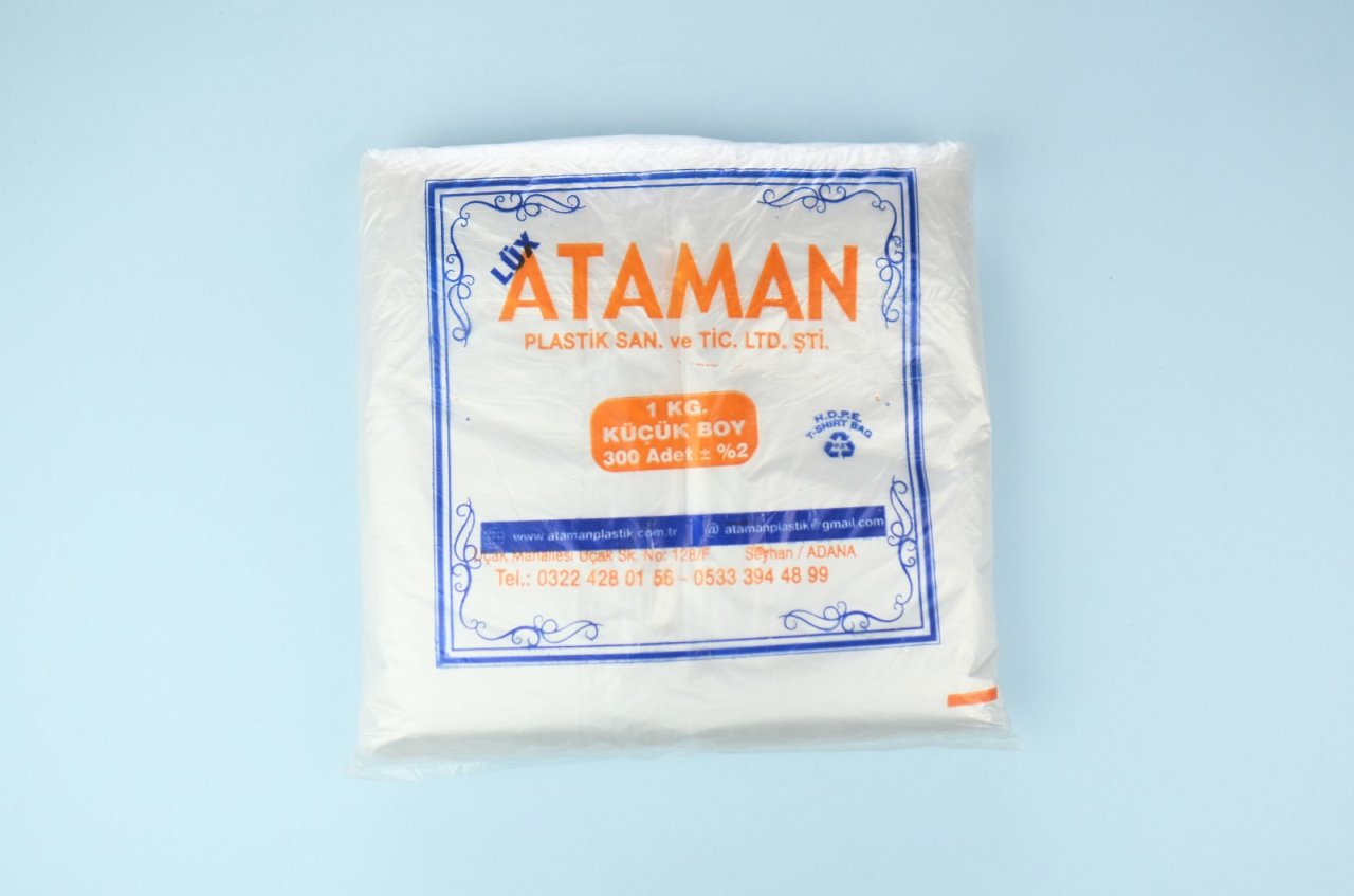1 adet dürüm paket poşet 14x21 adet 500