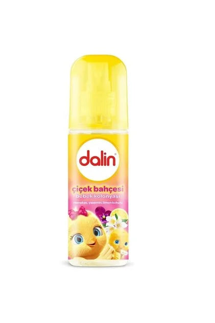 1 paket x6 Dalin Çiçek Bahçesi Bebek Kolonyası 150ML