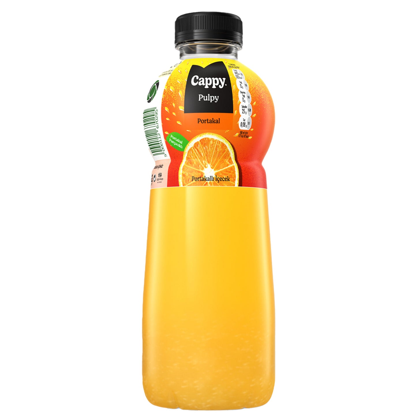 1 koli x12 Cappy Pulpy Portakal 1 L