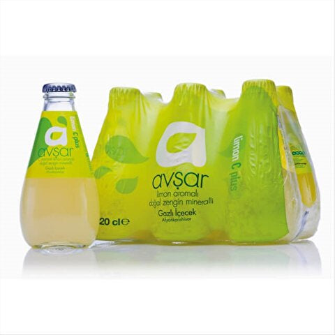 1 koli X24 Avşar C+ Limon Aromalı Maden Suyu 200 ml