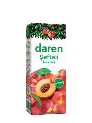 1 koli Daren 200 ml meyve suyu şeftali x27