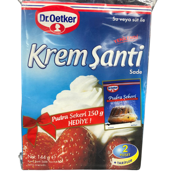 24 adet DR.OETKER KREM ŞANTİ 75 GR (TEKLİ)