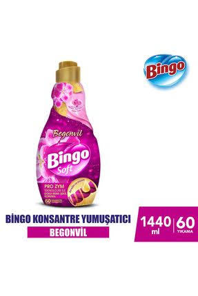 1 koli x9 Bingo Soft Konsantre Çamaşır Yumuşatıcı Begonvil 1440ML