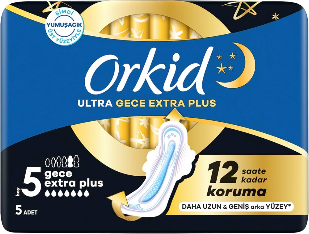 1 koli x14 Orkid Ultra Gece Extra 5 No 5 Adet