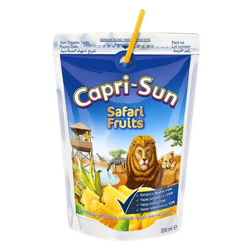 1 koli Capri-Sun Safari Fruits 200 ml X 20