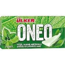 1 paket Oneo sakız naneli 14 g x27 adet