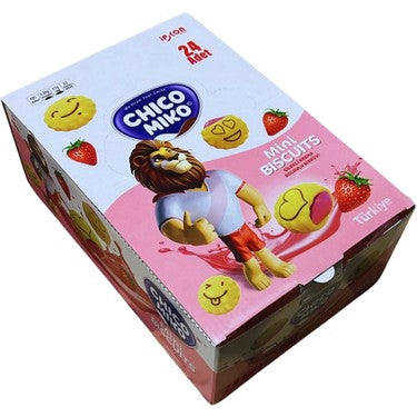 1 paket x24 Chico Miko Çlekli Krema Dolgolu mini bisküvi