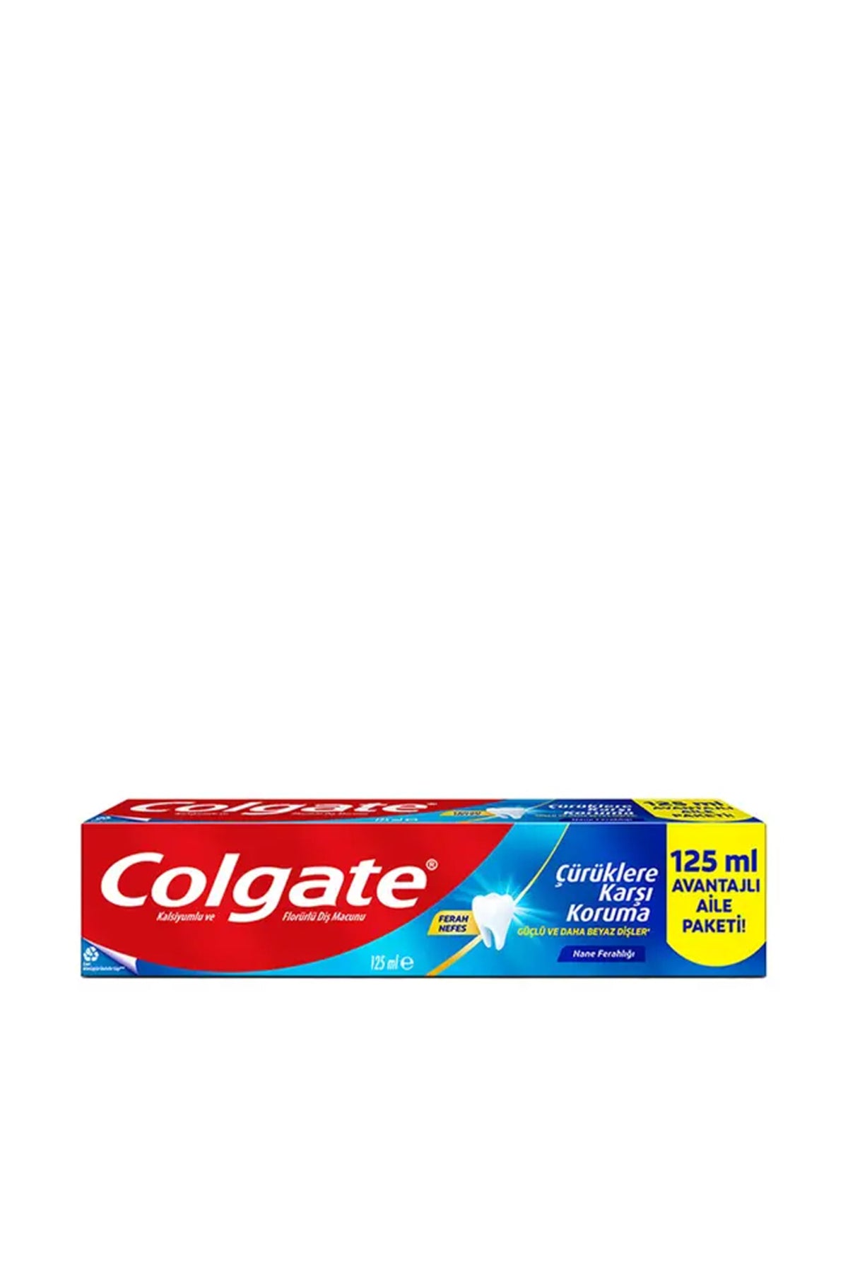 1 paket colgate Maksimum Anti-Çürük 125 ml Diş Macunu