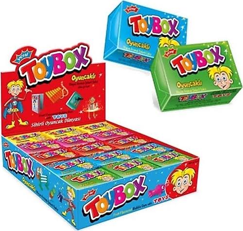 1 paket x30 lu Toybox Oyuncaklı Sakız