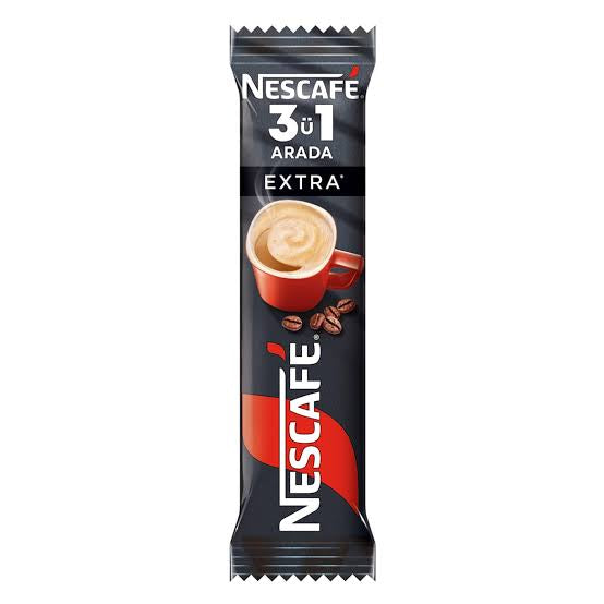 1 paket Nescafe 3'ü 1 Arada Extra 48 x 16.5 gr