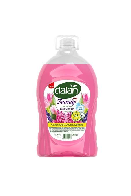 1 koli Dalan Sıvı Sabun Bahar Çiçeği 3LT x4