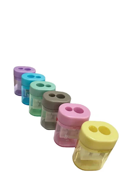 1 paket x36 Mikro Mk-1011 Çift Hazneli Kalemtraş