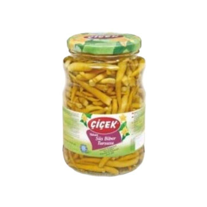 1 koli X12 adet ÇİÇEK YAKAN BİBER 720 ccc kvz turşu