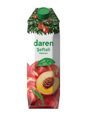 1 koli x12 Daren meyve 1LT suyu şeftali