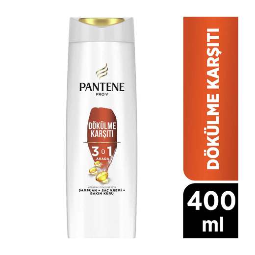 1 koli x6 Pantene Saç Dökülme Karşıtı Şampuan 3/1 400 ml