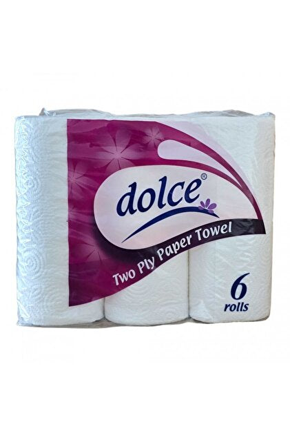 1 koli 2 katlı dolce 6 lı havlu x4