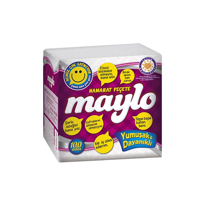 1 koli X24 Maylo Peçete 100'lü