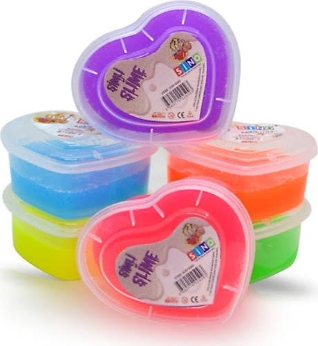 1 paket x12 zombi sümük slıme kalplı