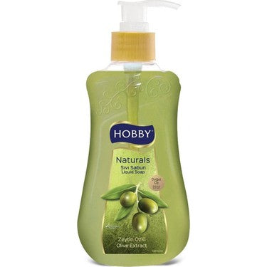 1 koli x24 adet Hobby Sıvı Sabun Zeytinyağli 400 ML