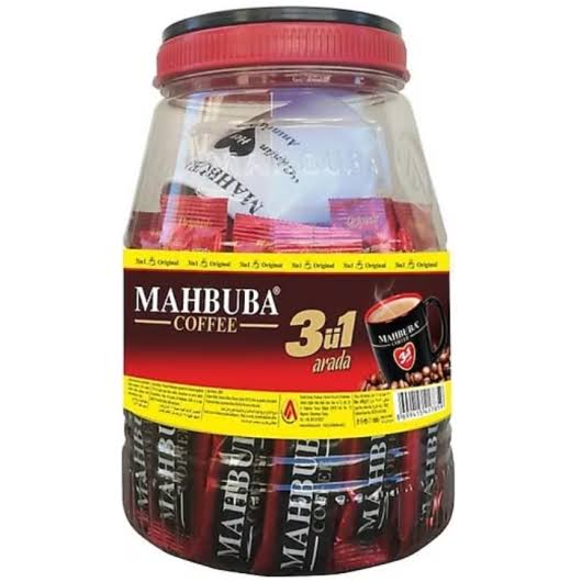 1 adet Mahbuba 3'ü 1 Arada 18 gr 36'lı Kahve