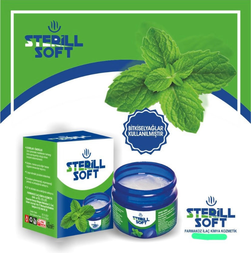 1 Paket x12 Sterill Soft Vicks Okaliptus Krem 40ML