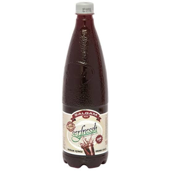 1 koli Serfressh 1 LT Pet Sade Şalgam Suyu X 12