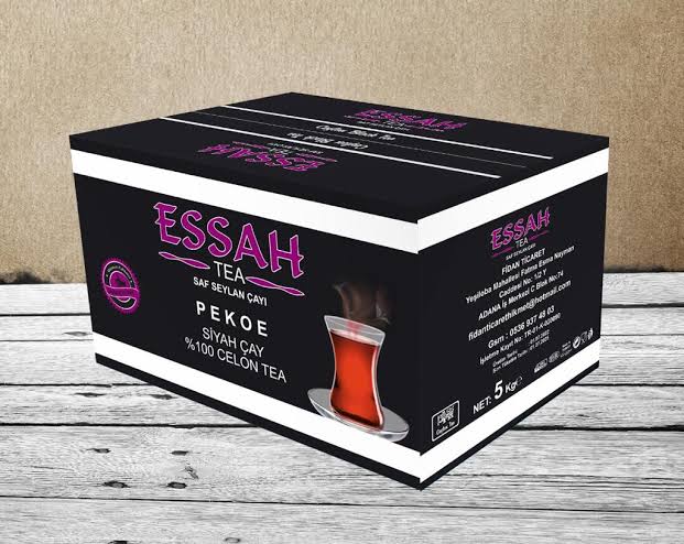 1 Koli Essah İthal Siyah Çay Mor 5KG