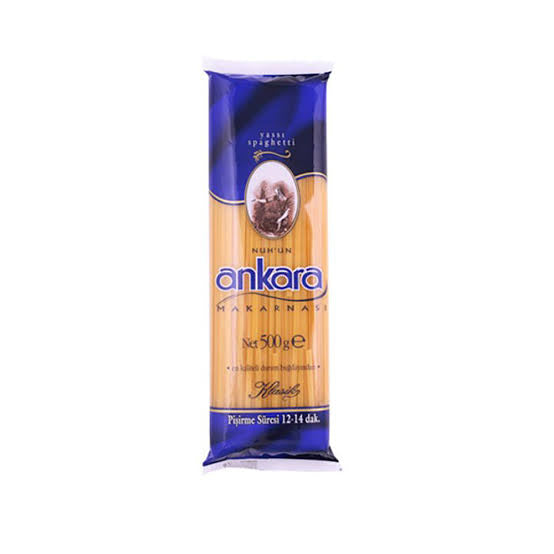 1 Koli Nuh'Un Ankara Çubuk Makarna 500 Gr.X 20 Sı paketi