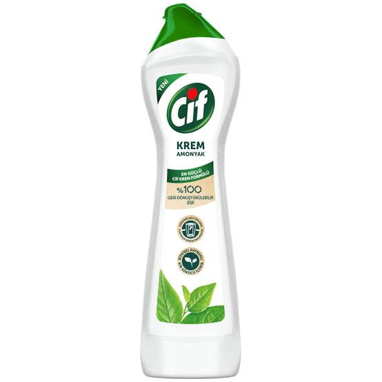 16 adet Cif Krem Amonyaklı Yüzey Temizleyicisi 500 ML