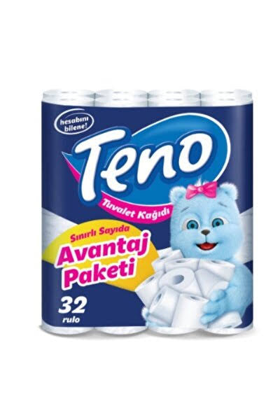 1 koli Teno 32'li Tuvalet Kağıdı X 3 adet