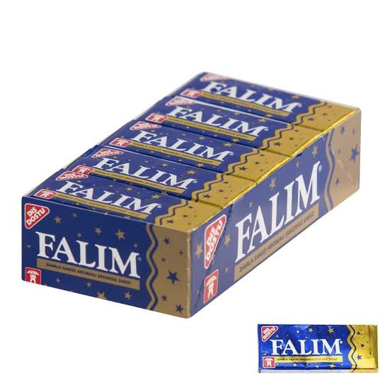 1 Paket x20 Falım Damla Sakız Aromalı Sakız 5'li
