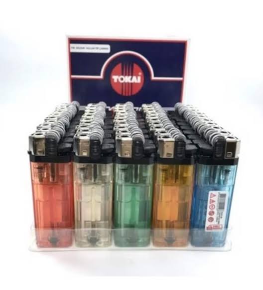 1 paket TOKAİ TAŞLI ÇAKMAK 50 ADET