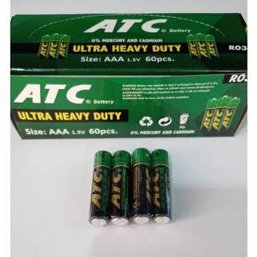 1 paket Atc 60'lı Aaa Ince Kumanda Pili