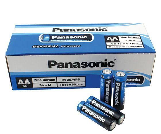 1 paket Panasonıc kalem pil 60 adet