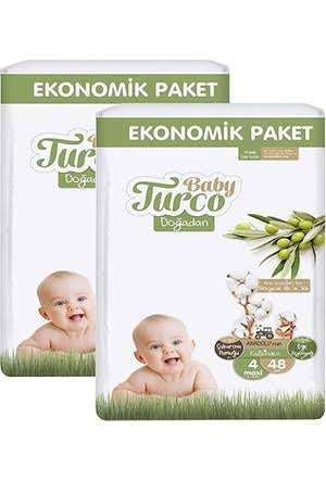 1 koli x 5 adet Baby Turco bez tekli paket 4 no