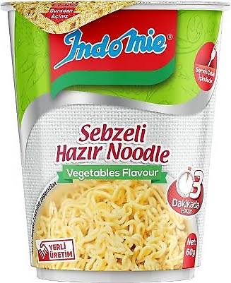 1 koli X24 adet Indomie Sebzeli Bardak Hazır Noodle 60 gr