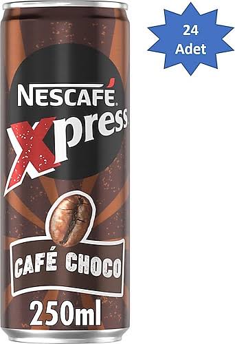 1 koli x24 Nescafe Xpress Cafe Choco Soğuk Kahve 250ML