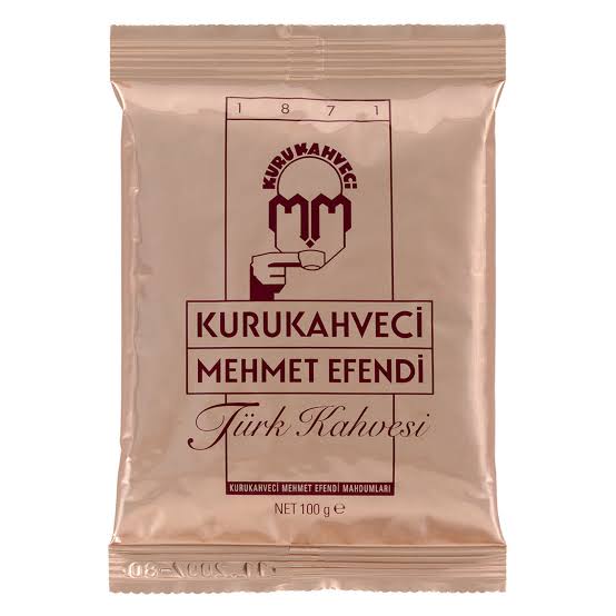 1 koli Mehmet Efendi Türk Kahvesi 100 gr 25 Adet