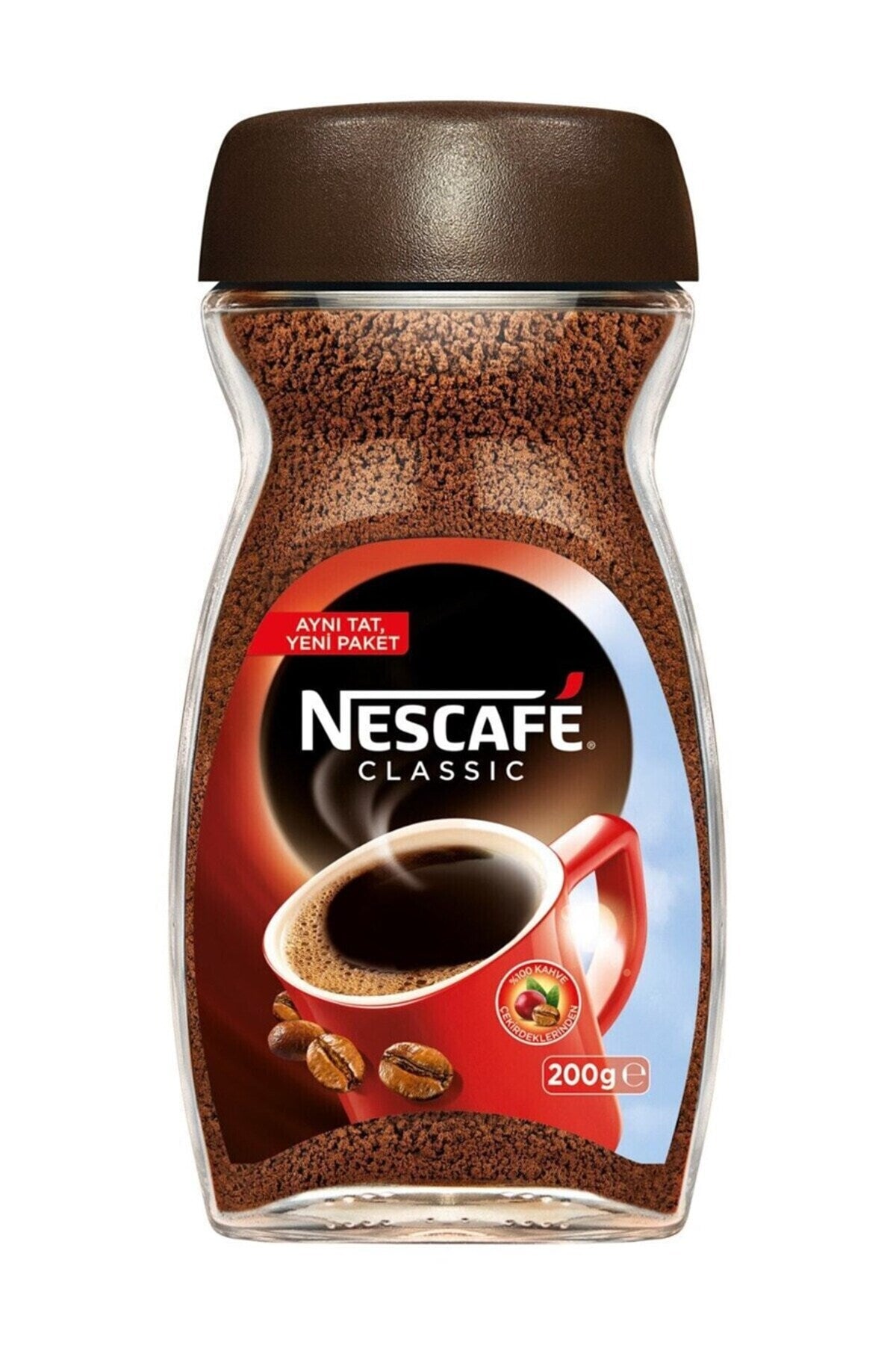 1 koli x6 Nescafe Classic Cam Kavanoz 200GR