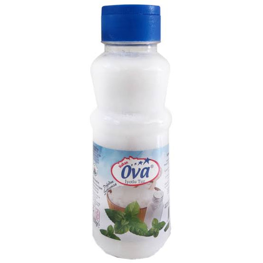 1 koli x20 adet Ova Tuzluklu İyotlu tuz Sofra Tuzu 500 Gr