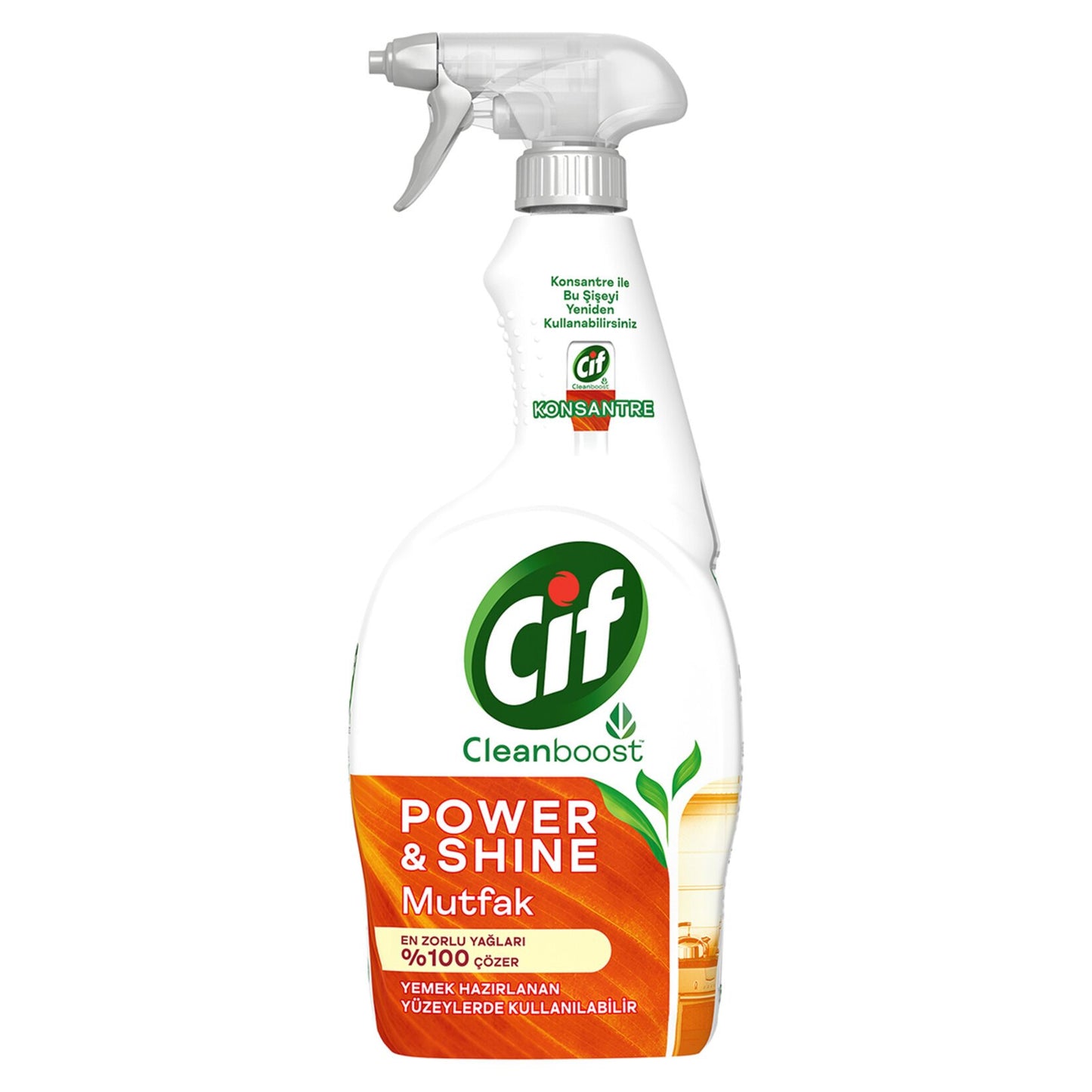 1 koli x12 Cif Sprey Power & Shine Mutfak 750 Ml