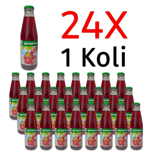 1 koli AROMA 200 cc CAM Vişne  NEKTARI 24x adet 200 ml