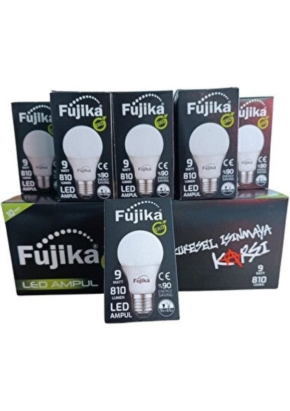 1 paket x10 Fujika 9 W Eco Led Ampul İncelemeleri