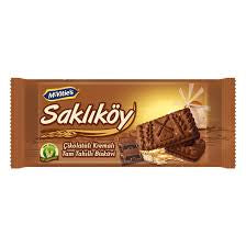 1 paket Saklıköy Çikolata Kremalı Bisküvi 87 G