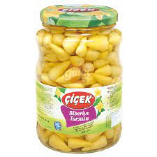 1 koli X12 Çiçek  tombul Biberiye Turşusu 720 g