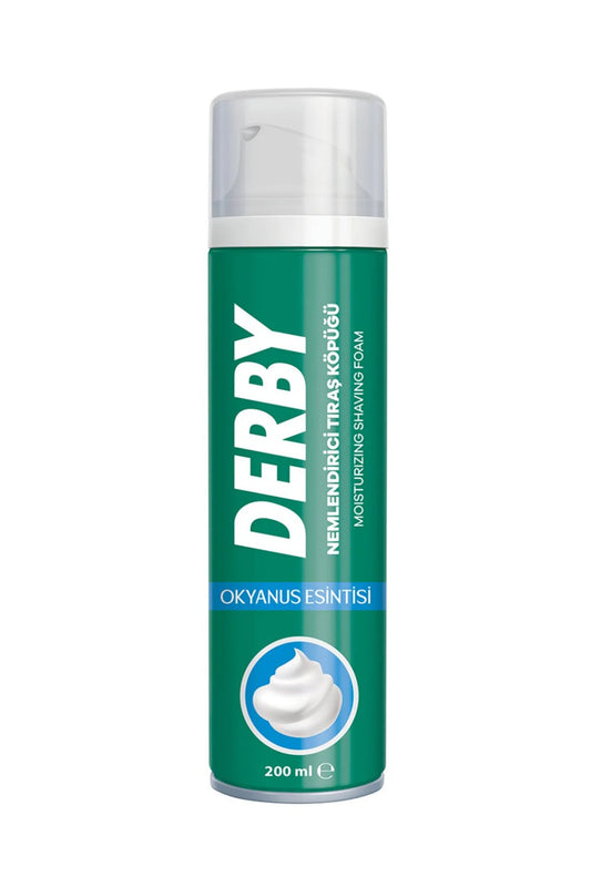 1 paket x12 Derby Tıraş Köpüğü Okyanus Esintisi 200 Ml