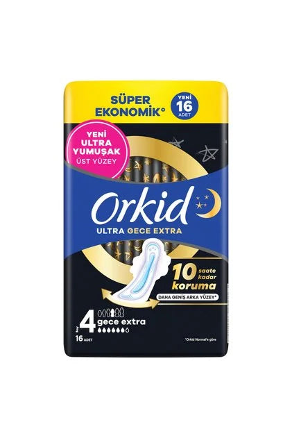 1 koli x10 Orkid Gece Extra 4 No 16 Adet