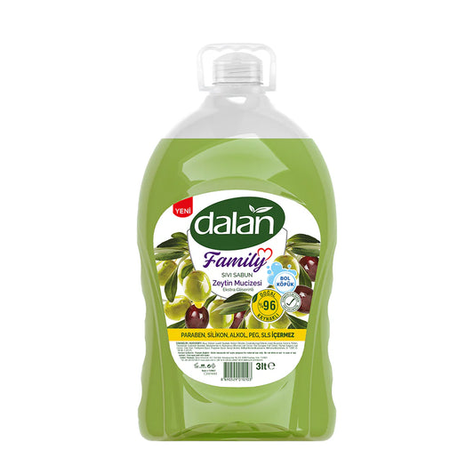 1 koli Dalan Sıvı Sabun Zeytin Mucizesi 3LT x4