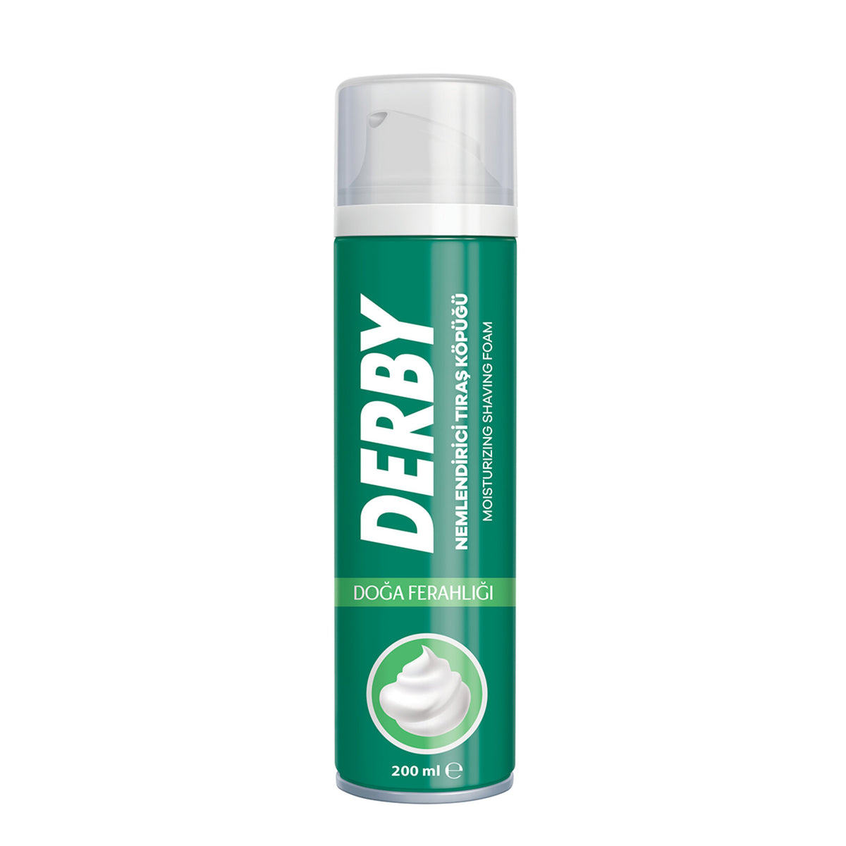 1 paket x12 Derby Tıraş Köpüğü Doğa Ferahlığı 200 ML